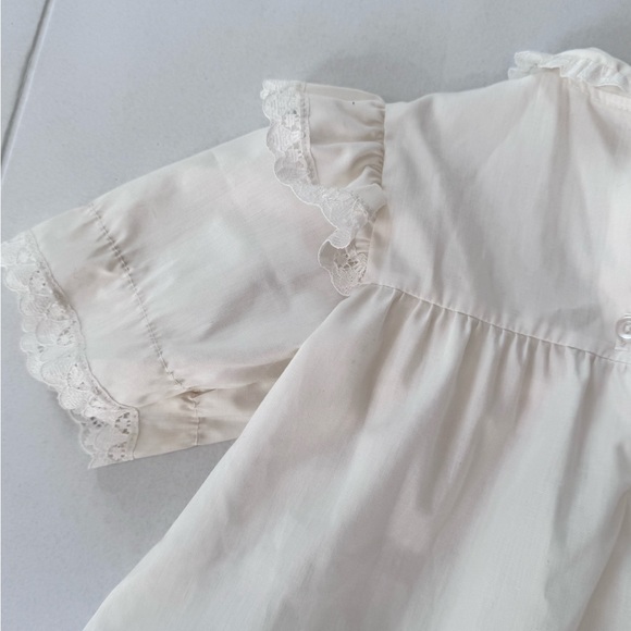 SEARS WINNIE THE POOH girls size 4t cream with ruffles dress VINTAGE - Picture 13 of 15